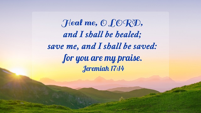 Bible Verses About Healing Only God Can Heal 