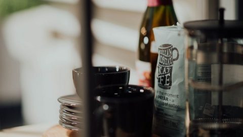 a pile of bowls,bottle