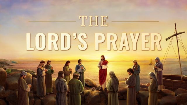 Jesus Teaching The Lord's Prayer