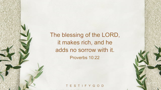 Reflection On Proverbs 10:12 – God's Blessings