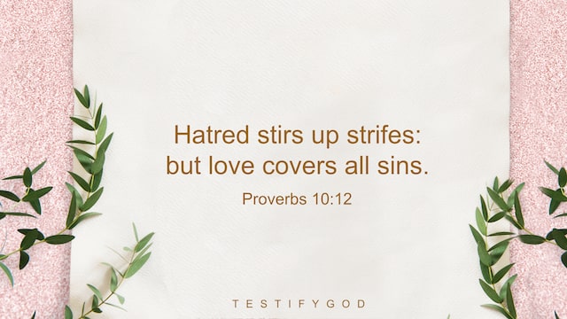 proverbs bible love