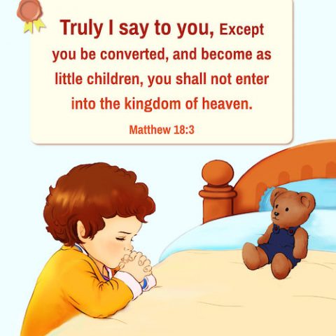 Be Like a Little Child – Matthew 18:3