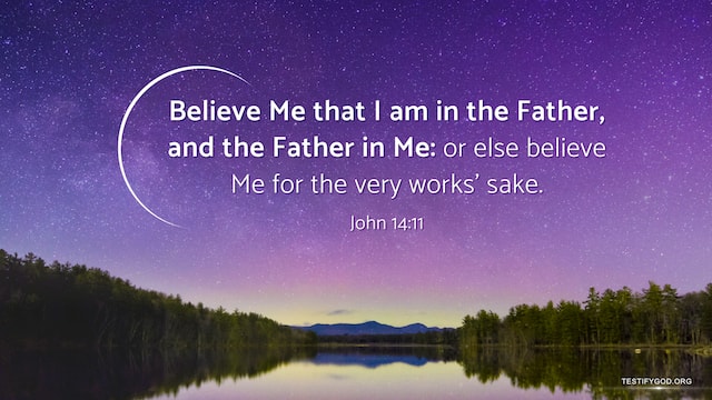 john 14 8 11 reflection